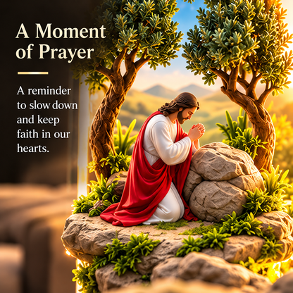 ✨ Last Day – 49% OFF!✝️The Story of Faith in 6 Scenes Cross Lamp