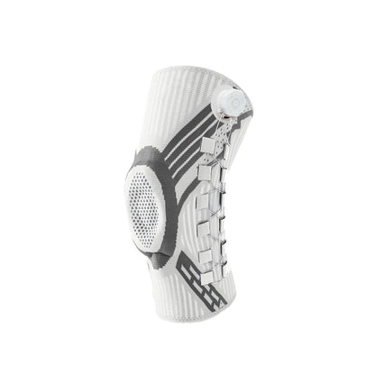 Dial-Adjustable Sports Knee Brace with Alloy Spring Support